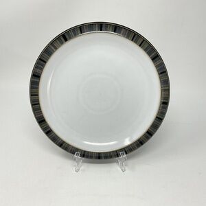 Denby Jet Stripes (retired) Stoneware Salad Side Plate (2 available $35 EACH)